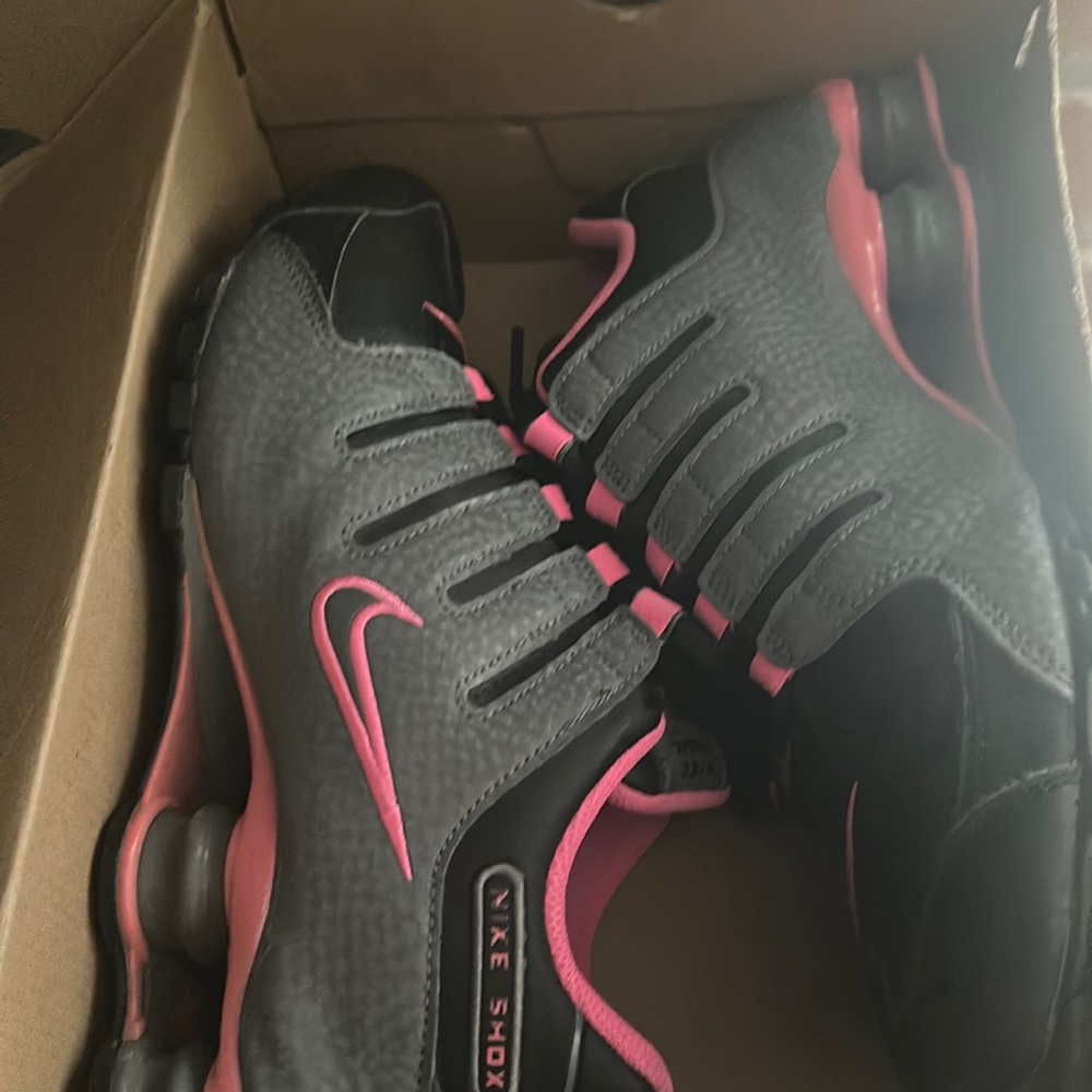 Women’s Nike Shox size 10, pink, black gray